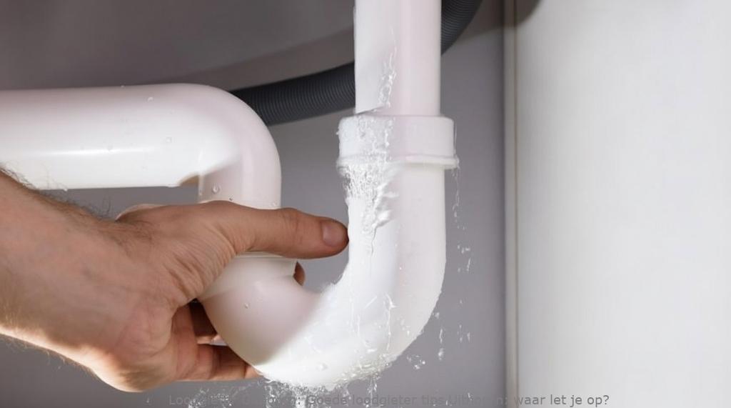 Goede loodgieter tips Uithoorn: waar let je op?