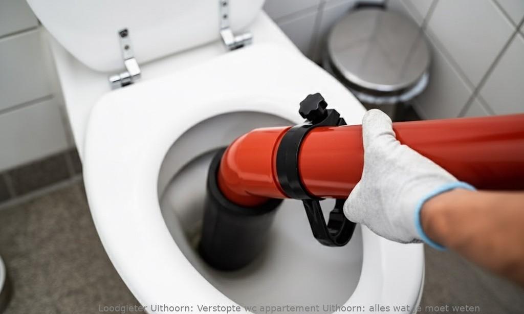 Verstopte wc appartement Uithoorn: alles wat je moet weten